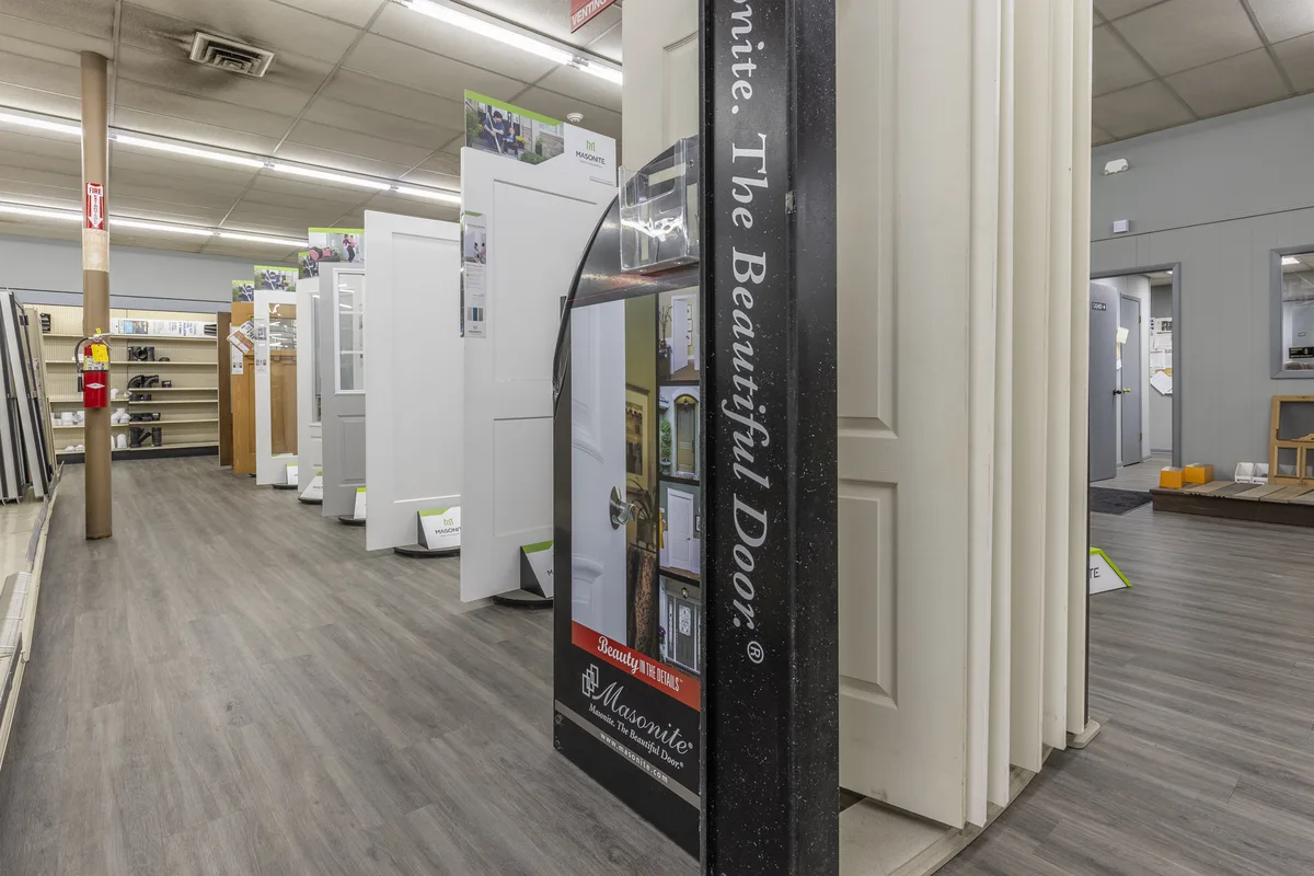 Interior and exterior door displays